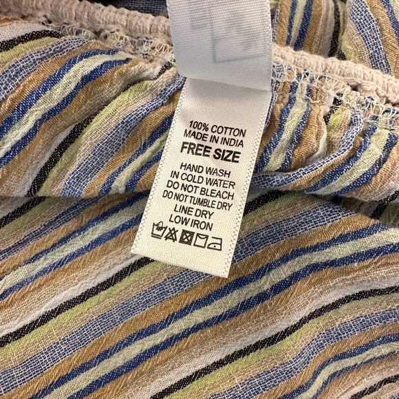 Linen Blend Macrame Strap Maxi Sundress - Picture 7 of 7